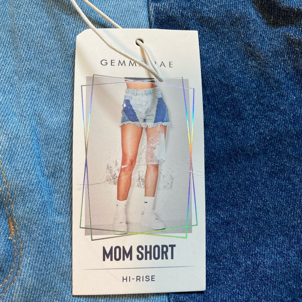 Gemma Rae, size 9/29, nwt, ultimate high rise mom shorts - Picture 5 of 7